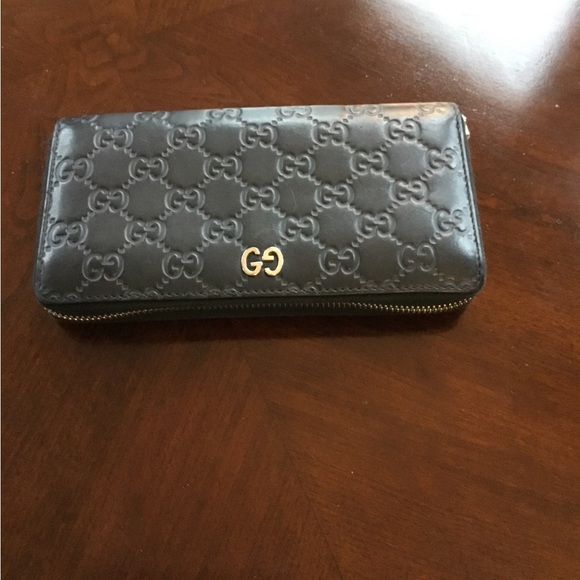 Authentic Gucci Black GG Leather Wallet $350 - Picture 8 of 8